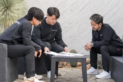 若いチームで意見を出し合える環境