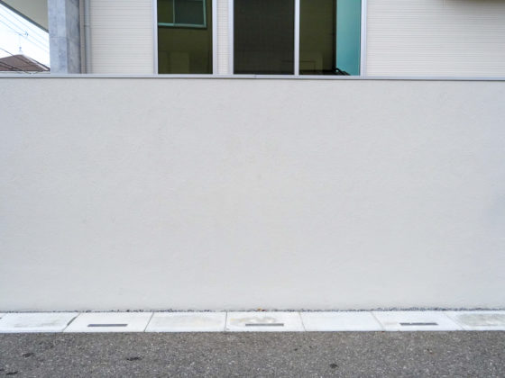 白を活かしたグランドアートウォールデザイン