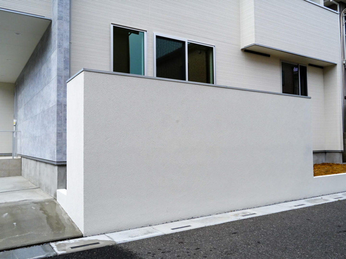 白を活かしたグランドアートウォールデザイン