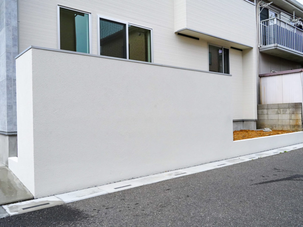 白を活かしたグランドアートウォールデザイン